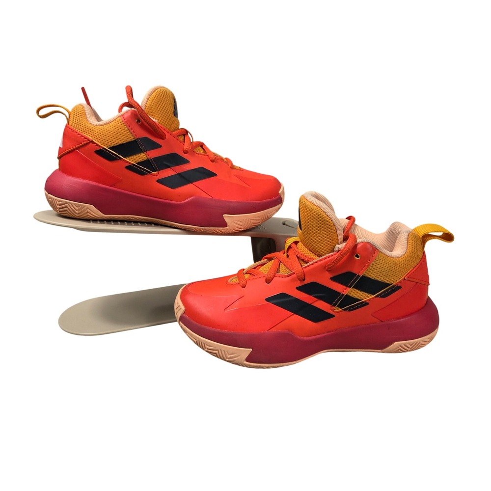 Adidas Ownthegame 2.0 K Kids Basketball Shoes Solar Red Orange IE9245 Size 11.5K